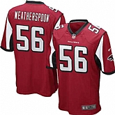 Nike Men & Women & Youth Falcons #56 Weatherspoon Red Team Color Game Jersey,baseball caps,new era cap wholesale,wholesale hats